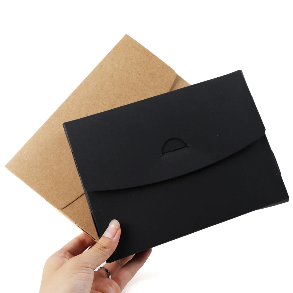 Custom Mini Credit Card Envelope  Paper Kraft  Logo for VIP Gift Card Small Size Cute Design