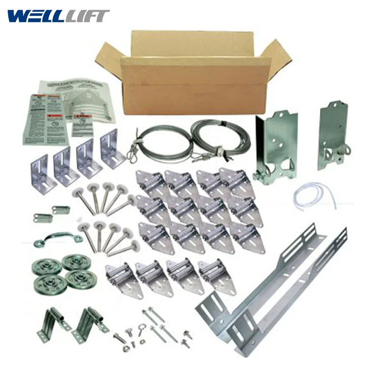 Heavy Duty 11 GA 18x10 16x10 Garage Door Parts Garage Door Hardware Complete Kit