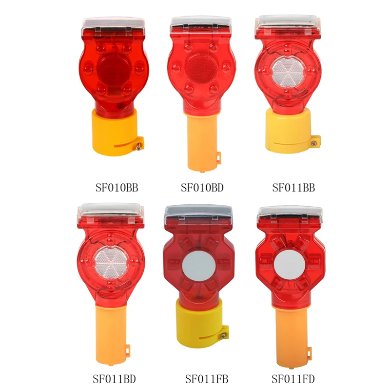 Solar warning light solor powered