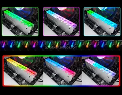Memory RAM RGB Cooler Heat Sink Cooling Vest Fin Radiation Dissipate For DIY PC Game  Ram ddr4 Rgb