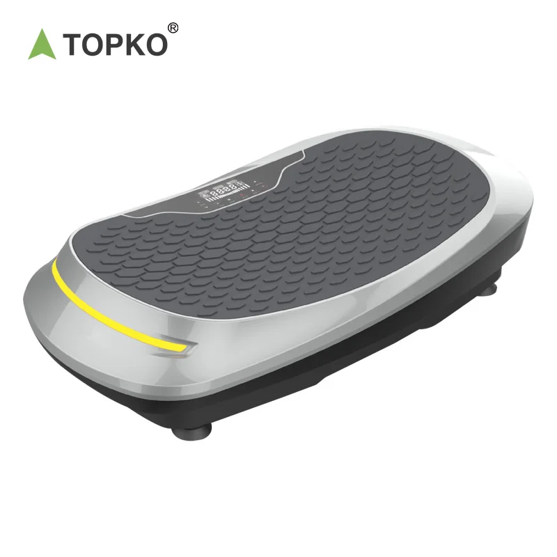 TOPKO Hot Selling 4D Body Vibration Plate Fitness Equipment Whole Body Exercise Vibration Machine for Home Gym Fitness