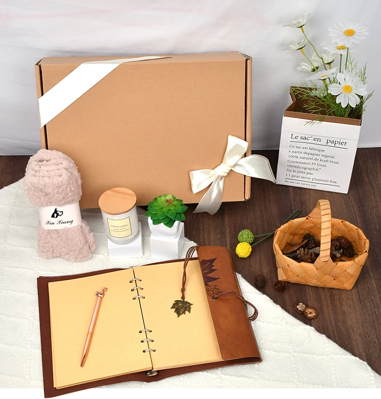 2024 New Arrival Birthday Gift Set Elegant Gift Sets Blanket Socks Coffee Mug Journal Women Gift Set