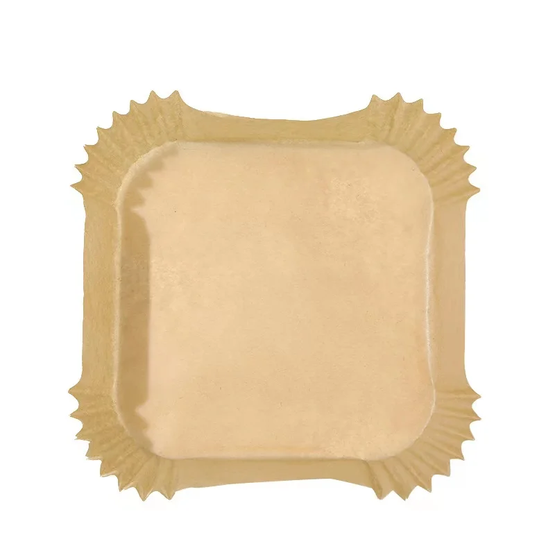 Hot Sale Parchment Air Fryer Liner Customized Design Printing Disposable Food Grande Safety Air Fryer Liner