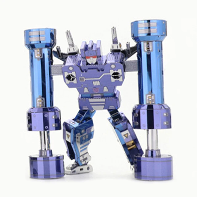 Трансформеры G1 кассета лента Laserbeak Ravage Frenzy Rumble DIY 3D металлическая головоломка игрушка Новинка
