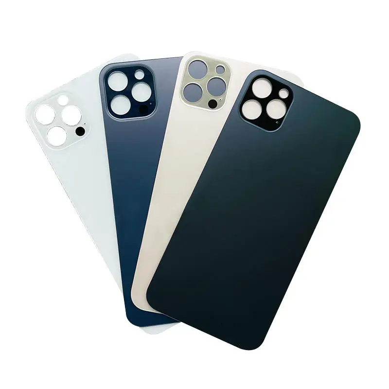 Big Hole and Normal Hole EU US Version Phone Back cover Glass for iPhone X 14 Rear Housing Cover Replacement with Easy Change