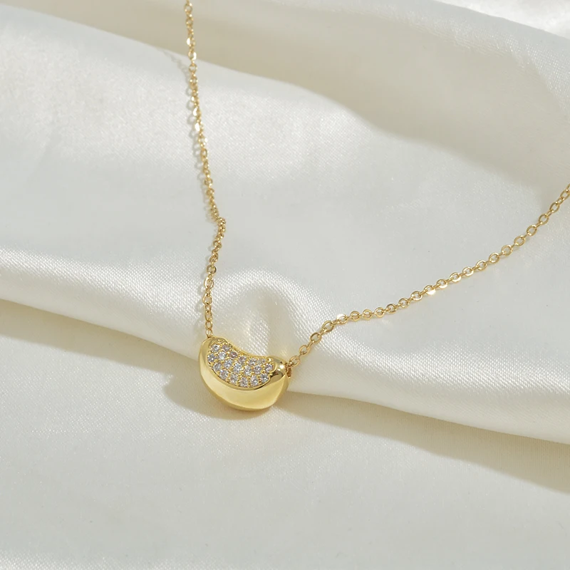 XL62127 new korean version inset zircon temperament ingot fashion collarbone chain personality everything neck chain