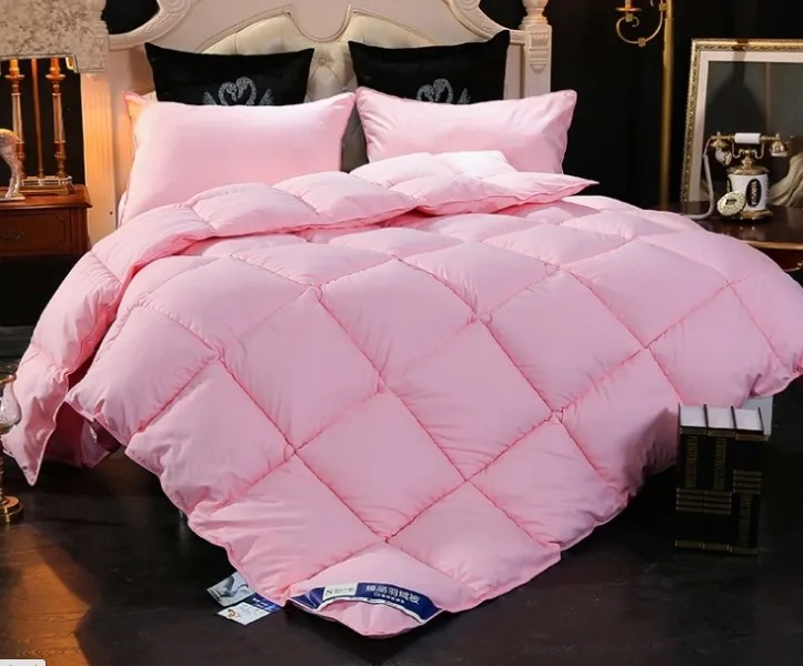 Hot sale custom thickening solid duvet quilt core duvet sheet goose down quilt