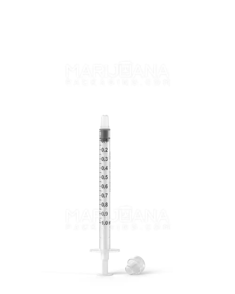 KDG Brand Custom Logo Child Resistant Syringe for Cosmetics 1ml Luer Lock Glass Syringes