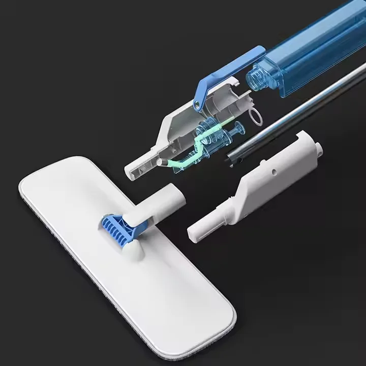 Hot Selling Household Flat Mop Microfiber Magic Cleaning Water Spray Mop Rotatable Spray Cleaning Mop 3 in 1 Window Cleaning