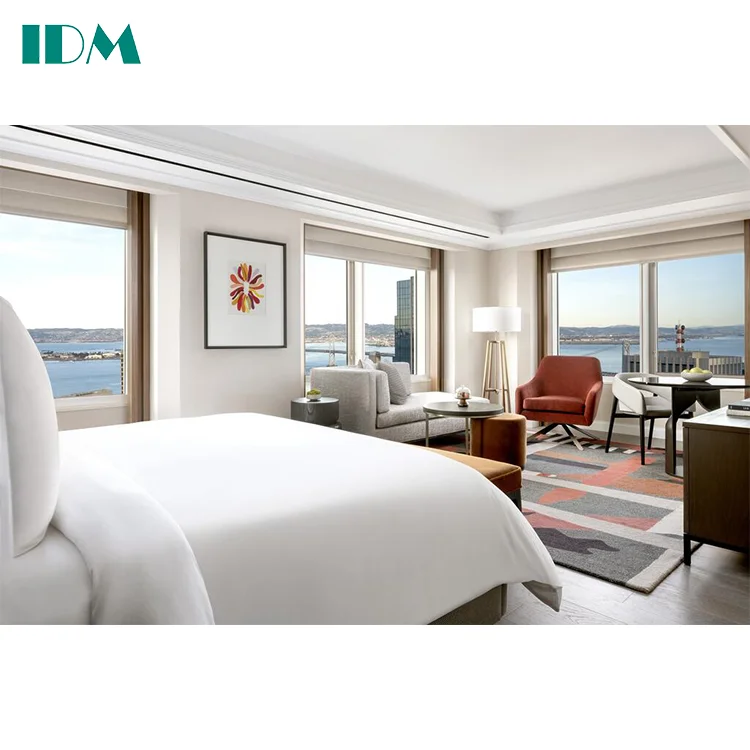 IDM-KY143 IDM Wholesale  Modern Hotel Custom Made Room Furniture Luxury Bedroom Set