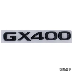 Hot sale 3D car sticker ABS plastic plated iron GX400 GX460 GX470 badge logo for car trunk sticker decoration
