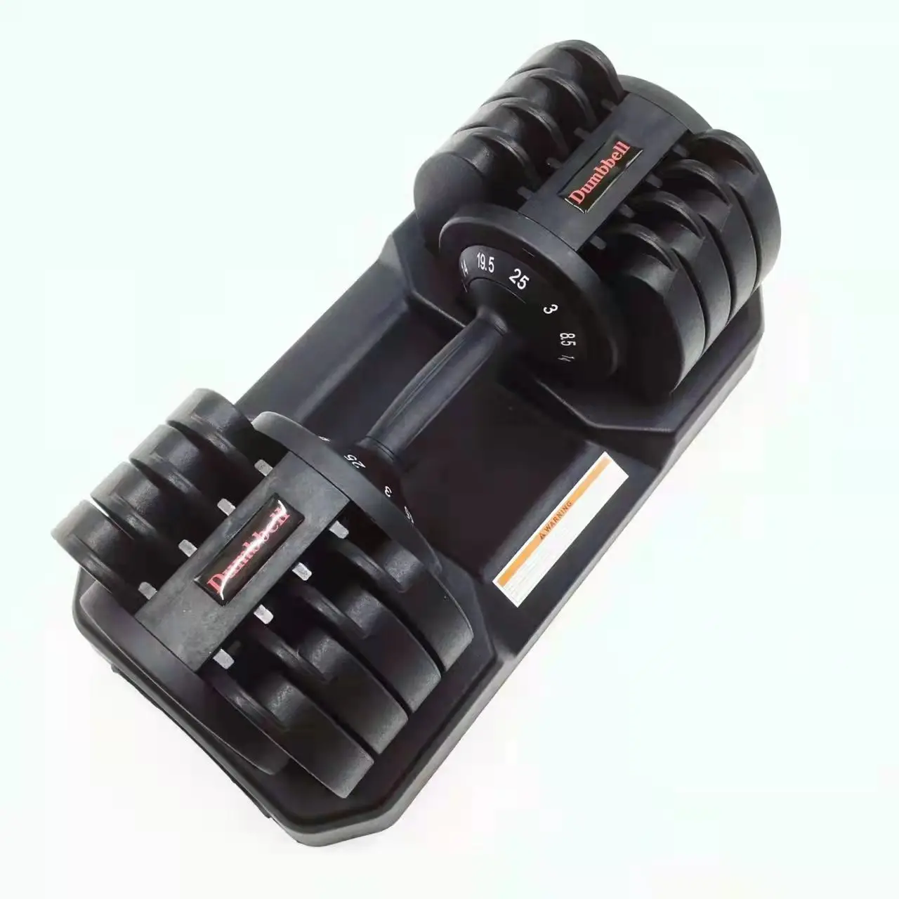55lbs adjustable steel dumbbell Fitness Gym Equipment Adjustable Dumbbell