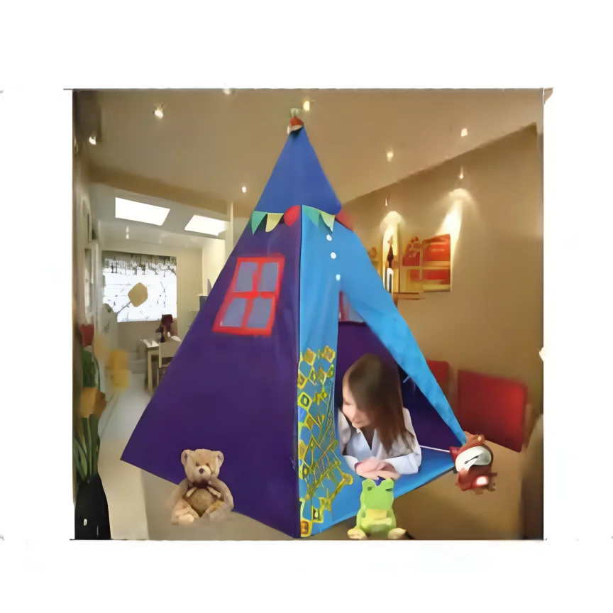Wholesale Price Children Game Tent Kids Bedding Canopy Customized Indoor Outdoor Kids Castle Play Tent