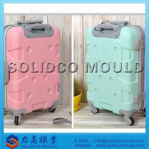 Professional Manufacturer Custom Plastic Suitcase Injection Mould Luggage Bag Mould