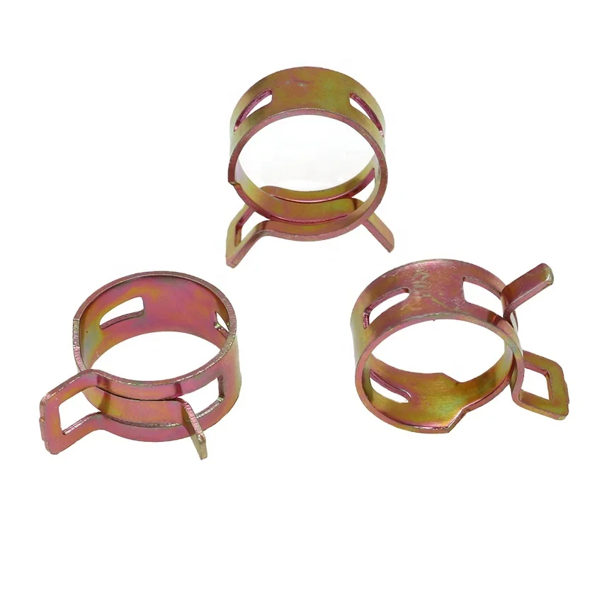 High quality color spring pipe clamp for automobile special pipe clamp
