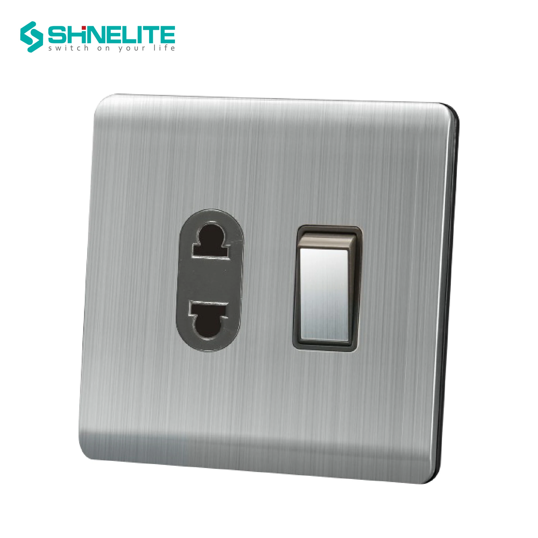 Professional manufacture 1 gang BS standard electrical TV socket outlet