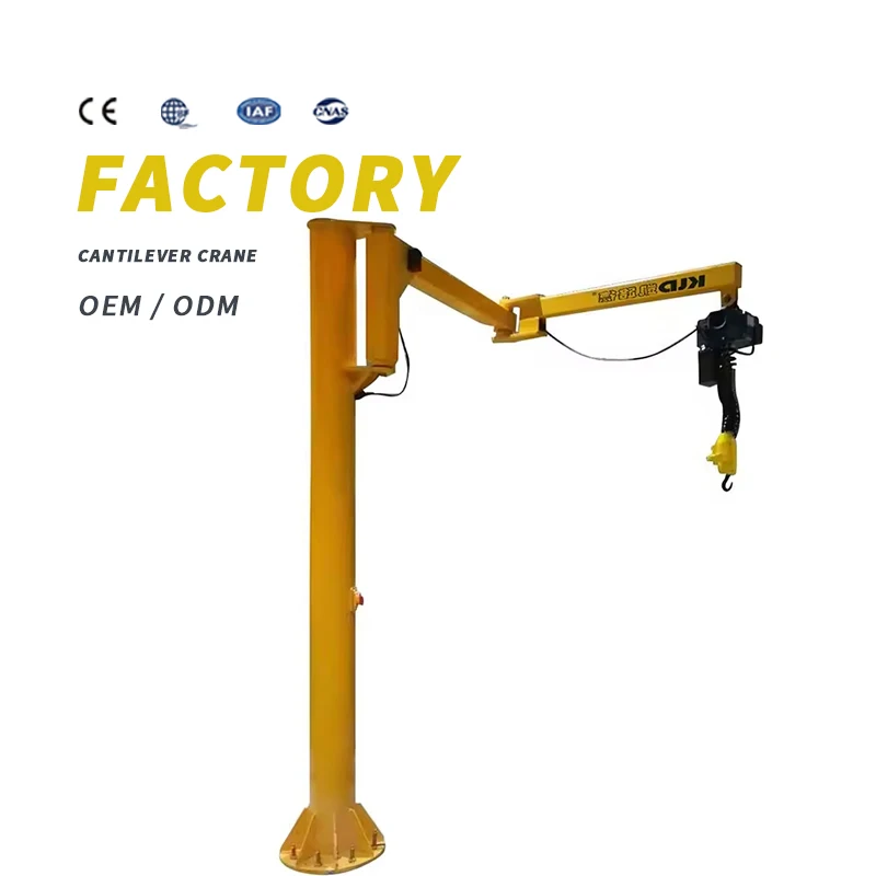 Jib Crane Manufacturer Jib Crane 0.5 Tonne Configuration Zero Gravity Intelligent Hoist