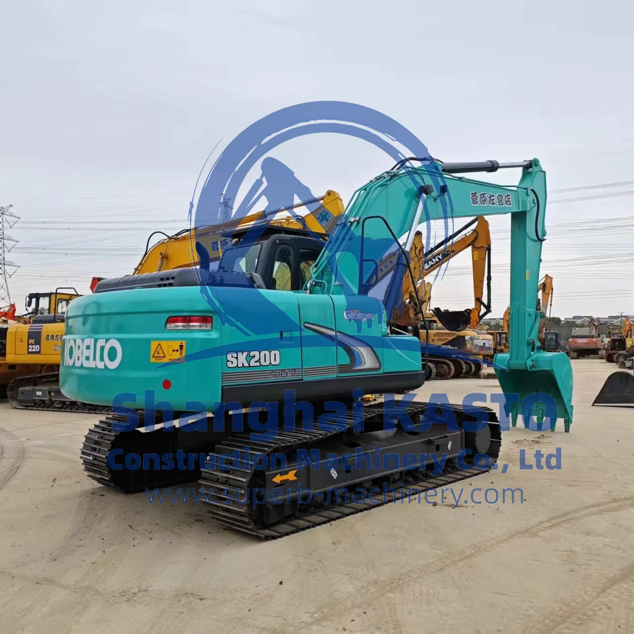 Kobelco sk200 excavator medium construction machinery Japanese original Japan low price Used sk200Excavator