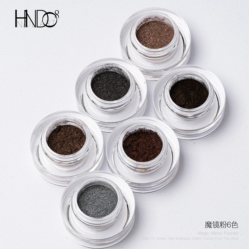 High Quality mica powder chameleon glitter chrome nail powder Magic Mirror Effect For Nail Art Decoration