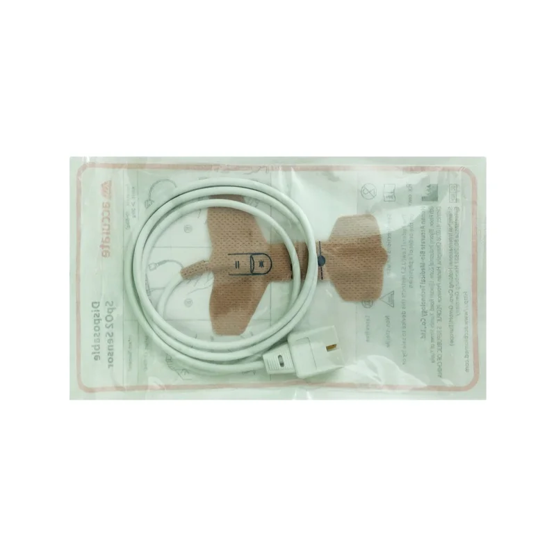 Factory custom wholesale sensor cable probe pulse oximeter sensor disposable SpO2 sensor 7/9 pin