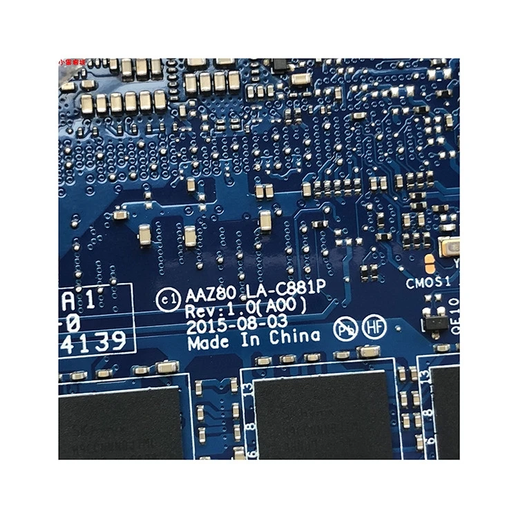 LA-C881P 20NRM i7-6500U 8G laptop motherboard For Dell XPS 13-9350
