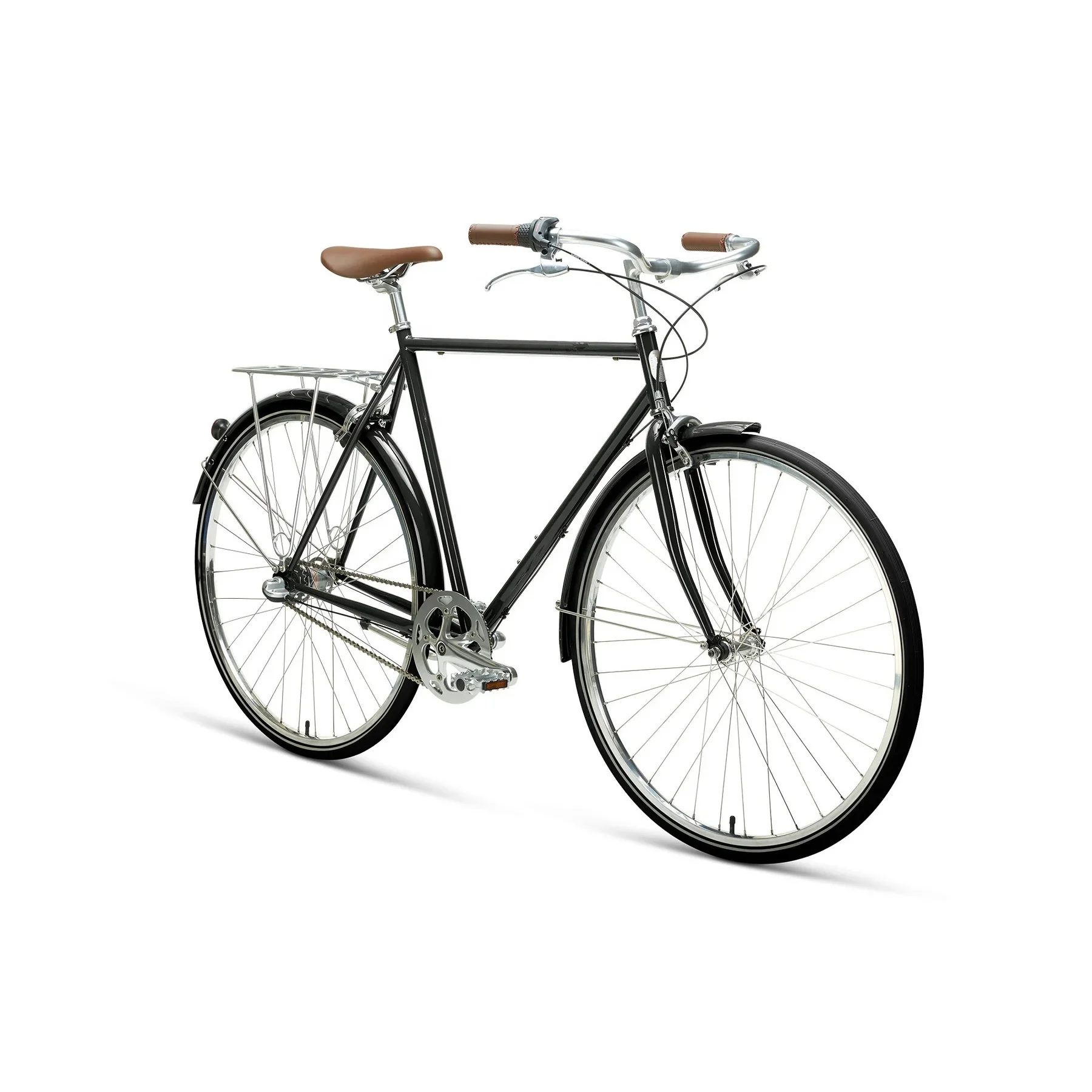 2024 Cheap Dutch Holland Style Classic Bike City Bicycle Old Fashioned 3 Speed Mens City Bicycles Made In China