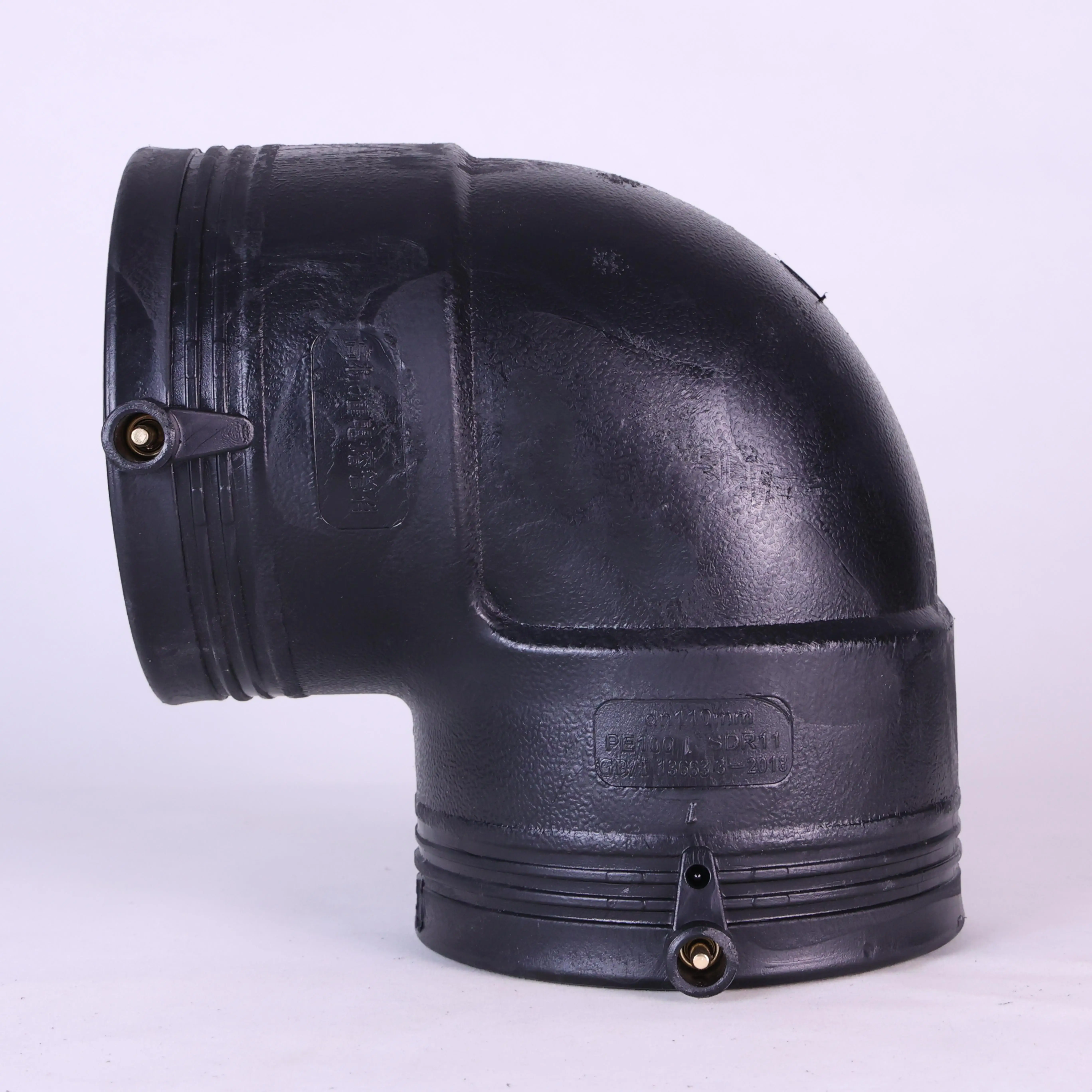 Cheap PE80 level/PE100 level Pipe Fittings HDPE Fuse Bend 90 Degrees For Gas System