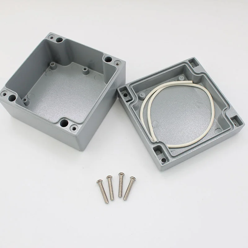 140*140*75mm waterproof wall mounted metal enclosure aluminium box for led driver