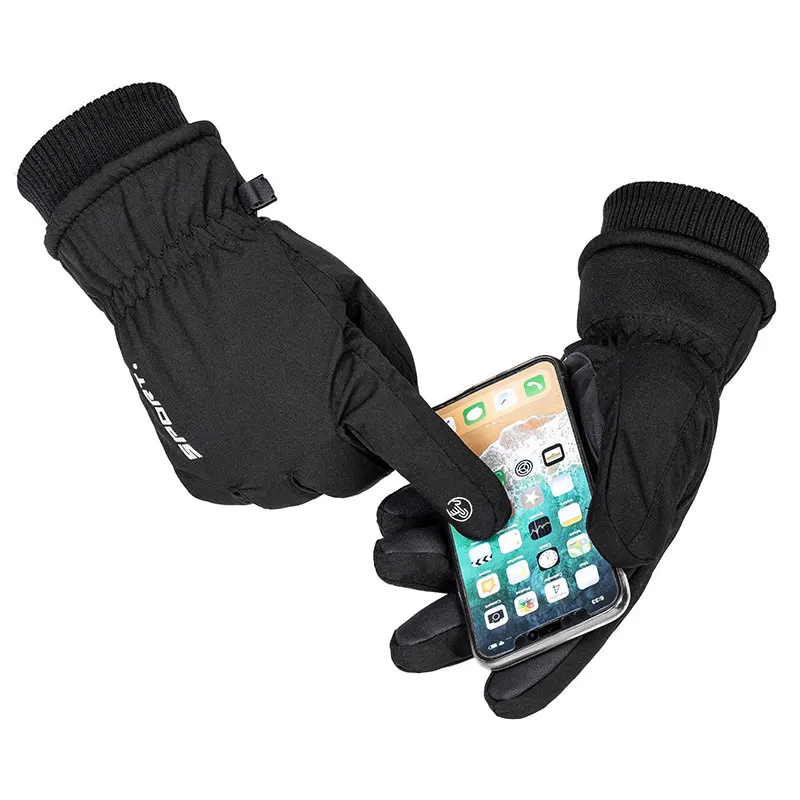 Factory Wholesale Customized High Quality Ski Gloves OEM Waterproof and Warm Ski Gloves Men/Women Gloves