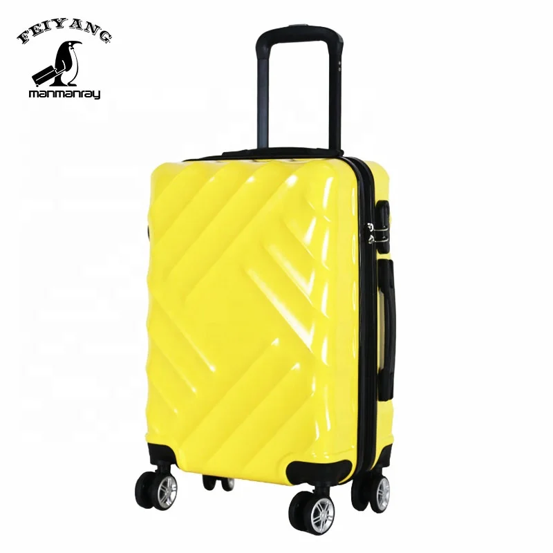 
ABS custom cabin trolley hard shell suitcases carry-on travelling bags luggage sets 