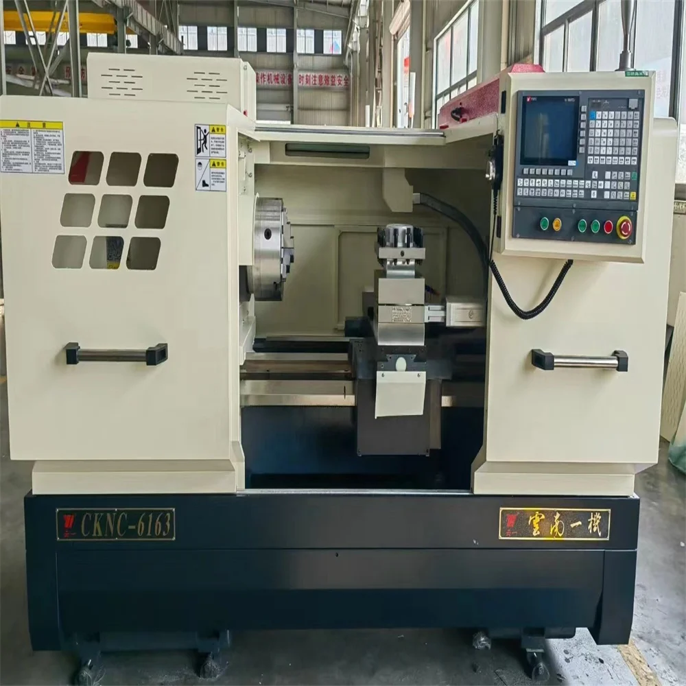 High Speed CNC Lathe TC4580, Bur Bed Lathe Machine, Metalworking Lathe Machine
