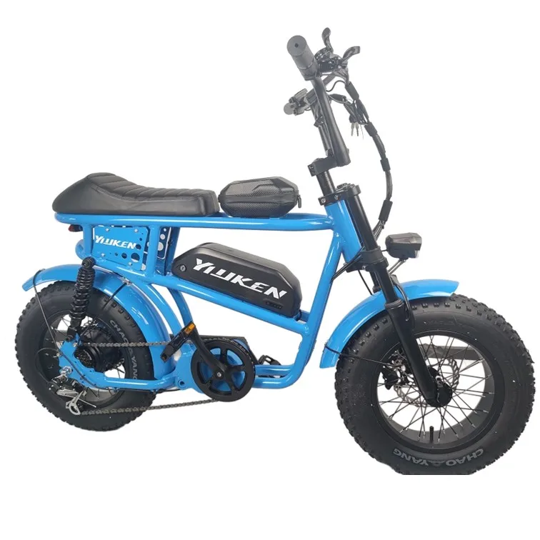 electric fat tire bike 48V 500W motorbike 13Ah 20Ah ebike elecbuff new motorcycle hot sale city bicycle off-road