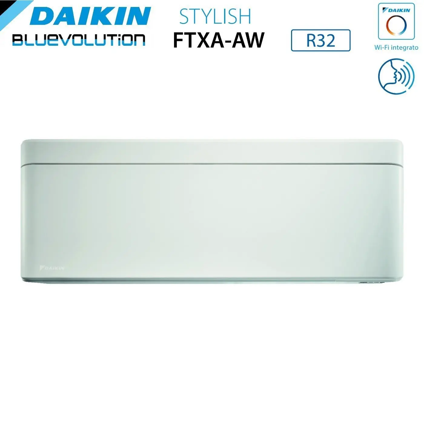 Climatizzatore Condizionatore Daikin Bluevolution Quadri Split Inverter serie STYLISH WHITE 5+5+9+15 con 4MXM68N R-32 Wi-Fi Inte