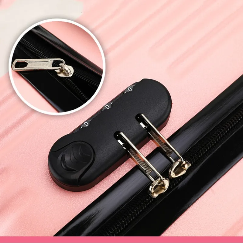 Travel Suitcase,PC,ABS Travel Case Mini Boarding Case Gift Case Trolley Case