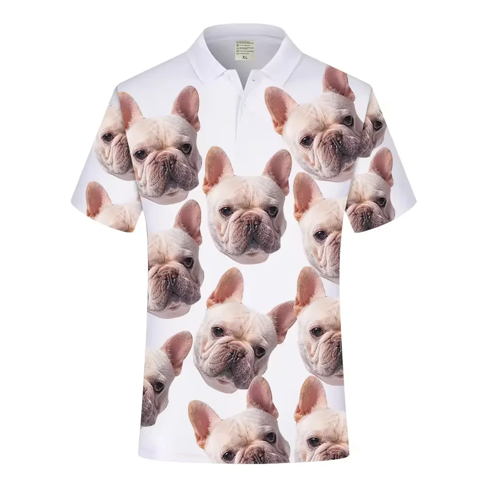 golf polo shirt custom logo Printed quick dry golf polos plain Polyester sublimation mens Blank election golf polo shirt for men