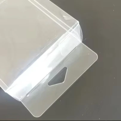PET Box with Screen Printing Surface Handling