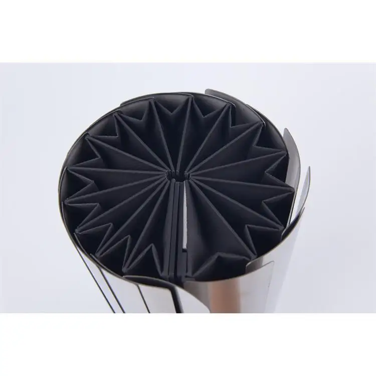Finely Processed Telescopic Bellows Cover Lift Finned Bellow For Cnc Machine