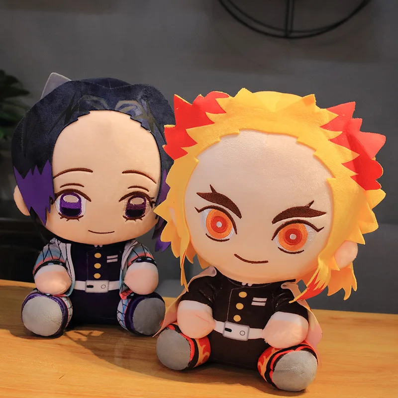 Japanese Cartoon Anime Cute Plush Toy Kimetsu No Yaiba Soft Doll Demon Slayer Anime Plush Doll For Kids Gift