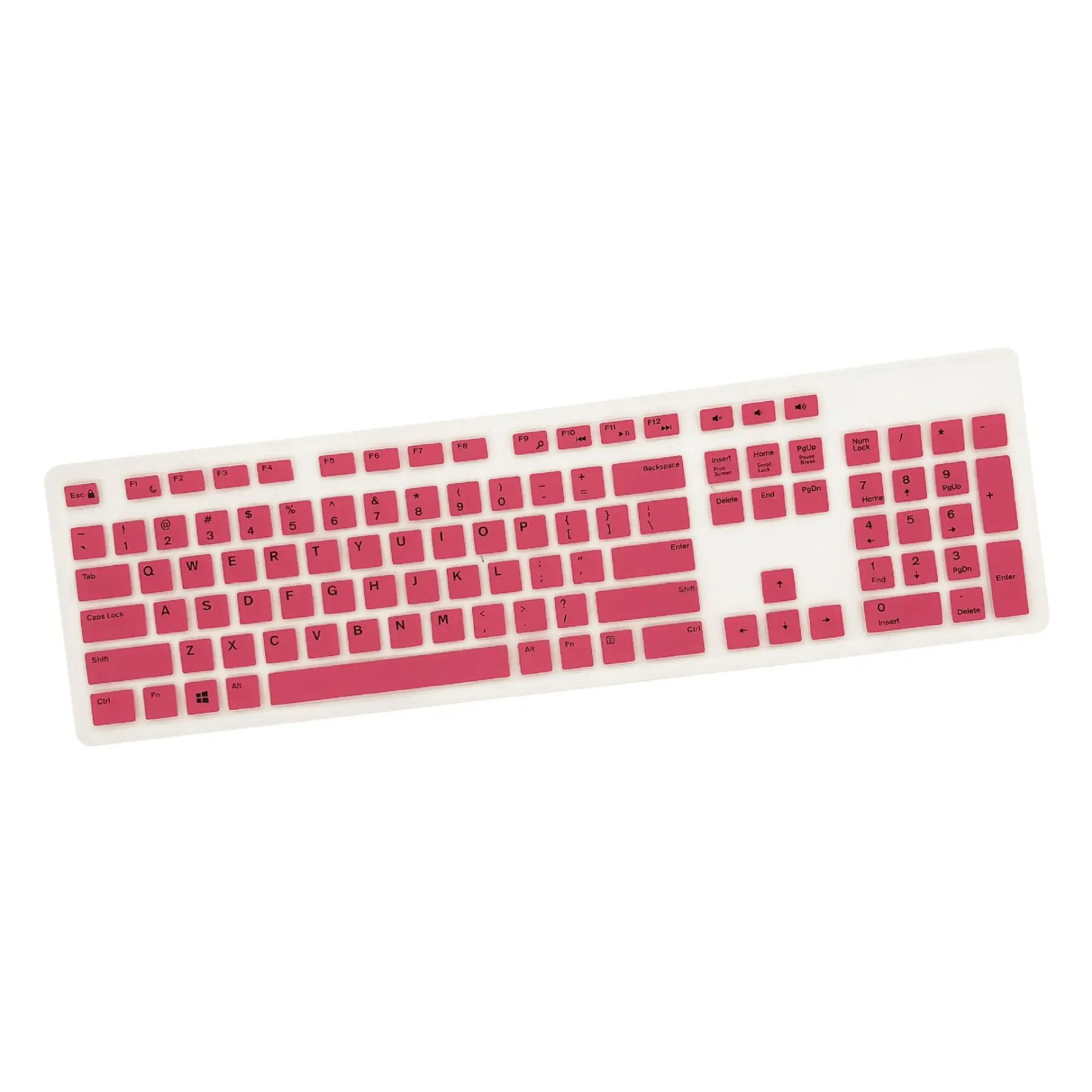 High Quality Protective Silicone Skin Silicone Keyboard Protector Cover Skin for Dell KB216