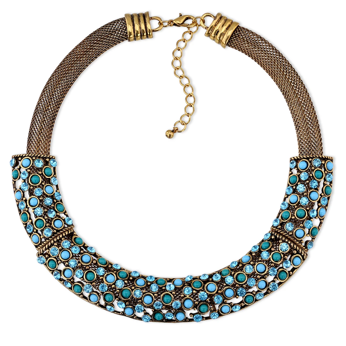 KAYMEN Statement Bohemia Vintage Choker Necklace Antique Silver Plated High Quality Fashion Jewelry Necklace Low Price