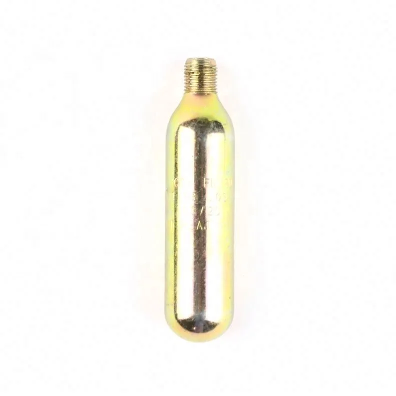 Strict inspected 30Cc/24G 1/2-20UNF Threaded CO2 Gas Cylinder With Customization For Lifesaving/Life Jacket/Life Vest