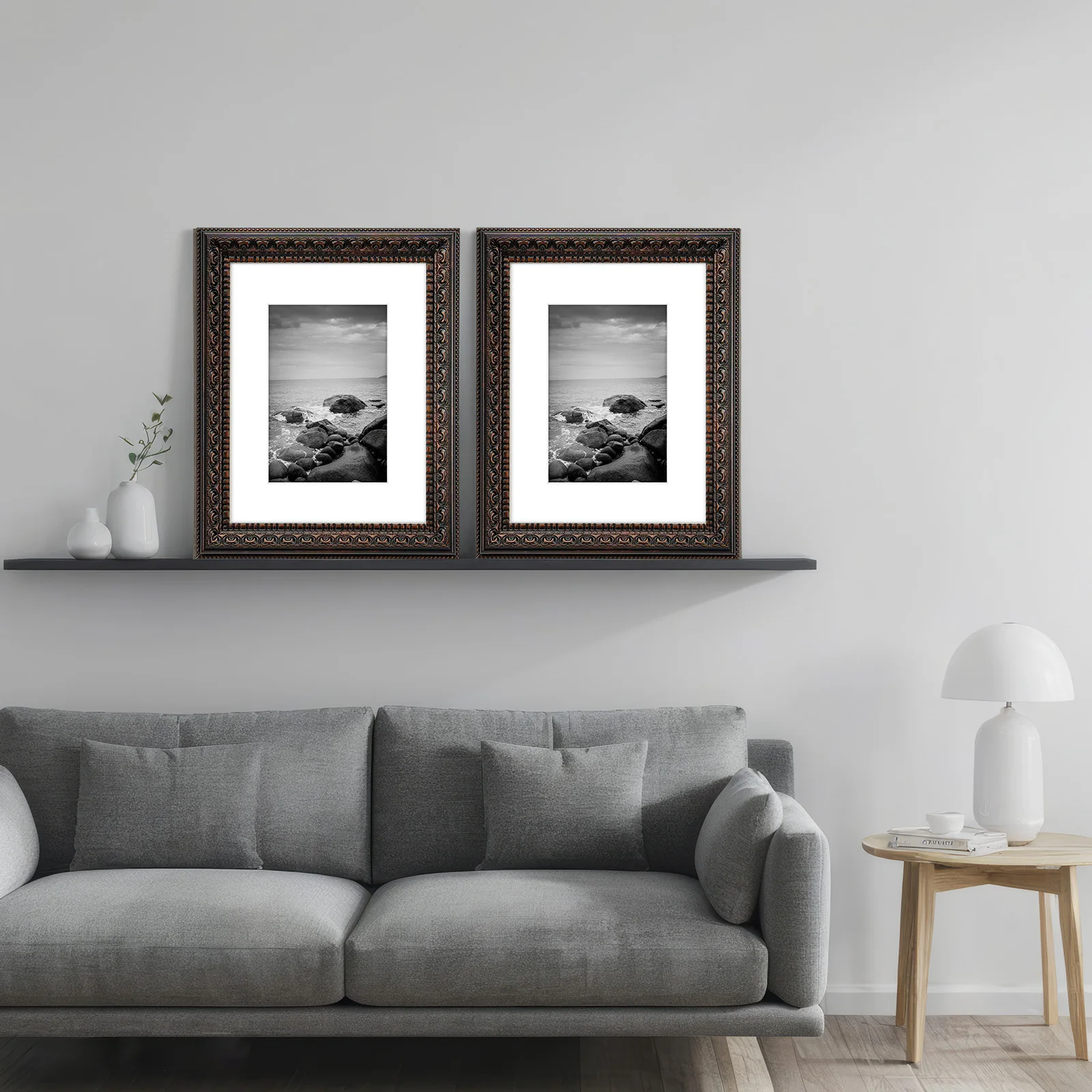 2024 New 8X10 Customized Family Picture for Home Display Wall Hanging Desktop Vintage Photo Frame