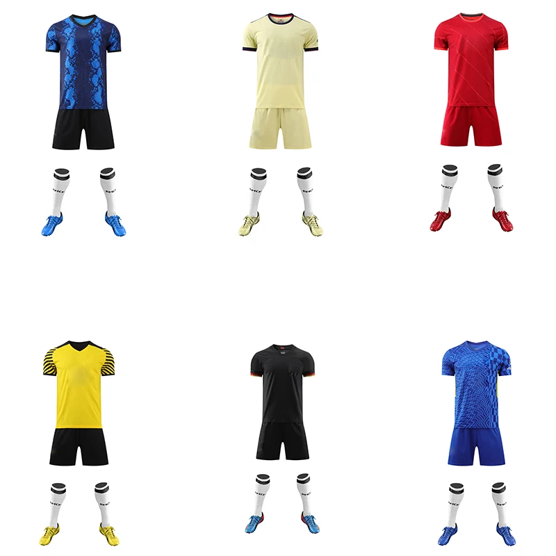 2021-22  Top Quality Soccer Jersey Wholesale Cheap Price New Season Soccer Uniform