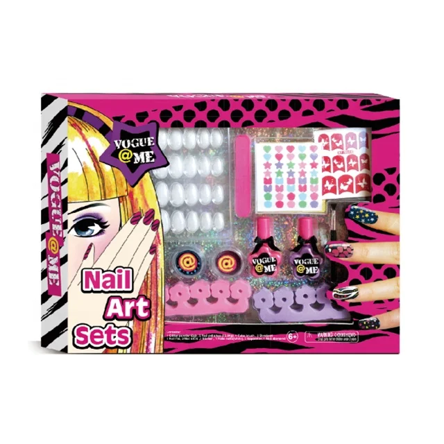 Akiaco kids cosmetics set nail polish kids nail polish set non-toxic custom kid finger nail polish