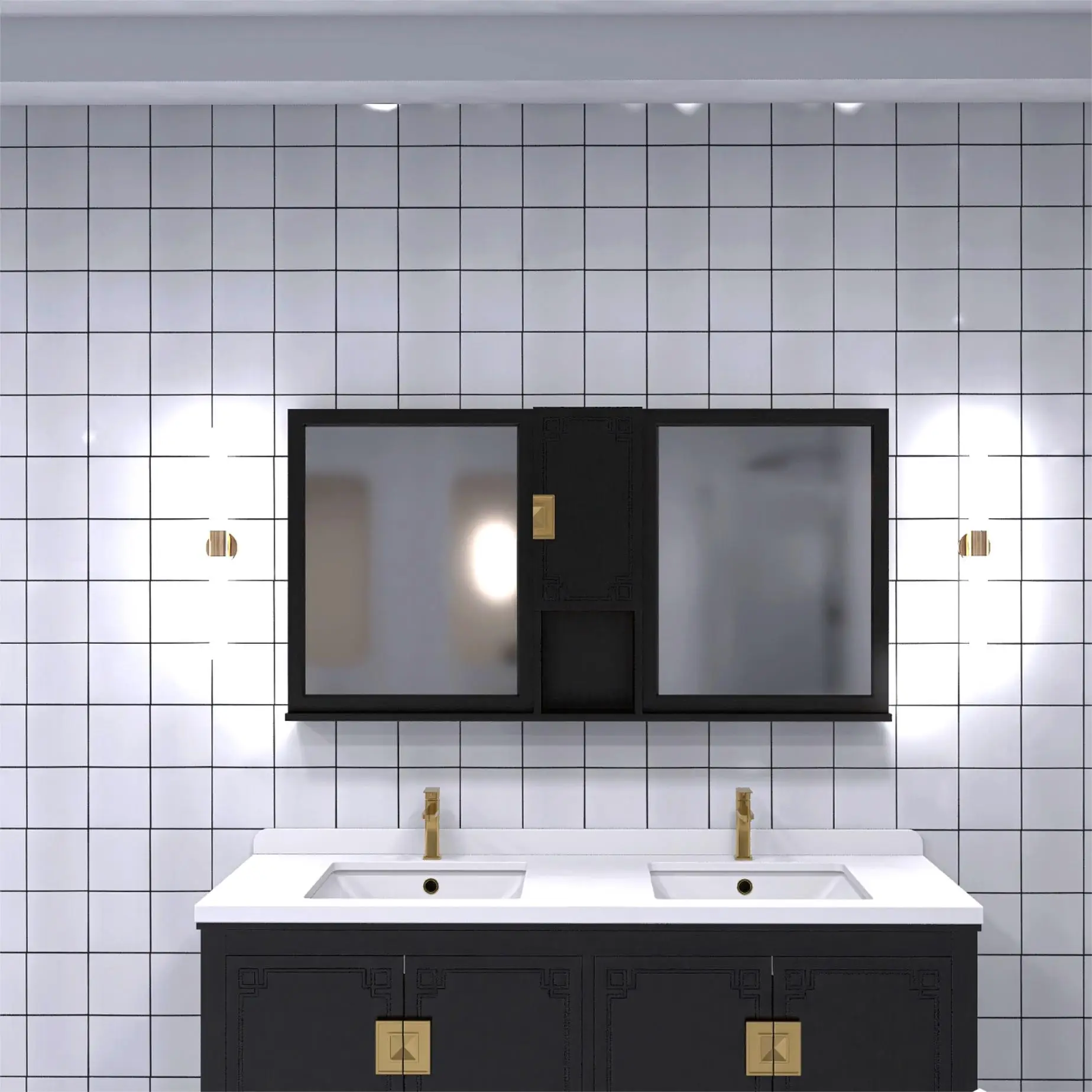Jinyi Ceramic Pattern Waterproof Wear Resistant Layer Removable With Glue  PVC Vinyl Subway Tiles Flooring