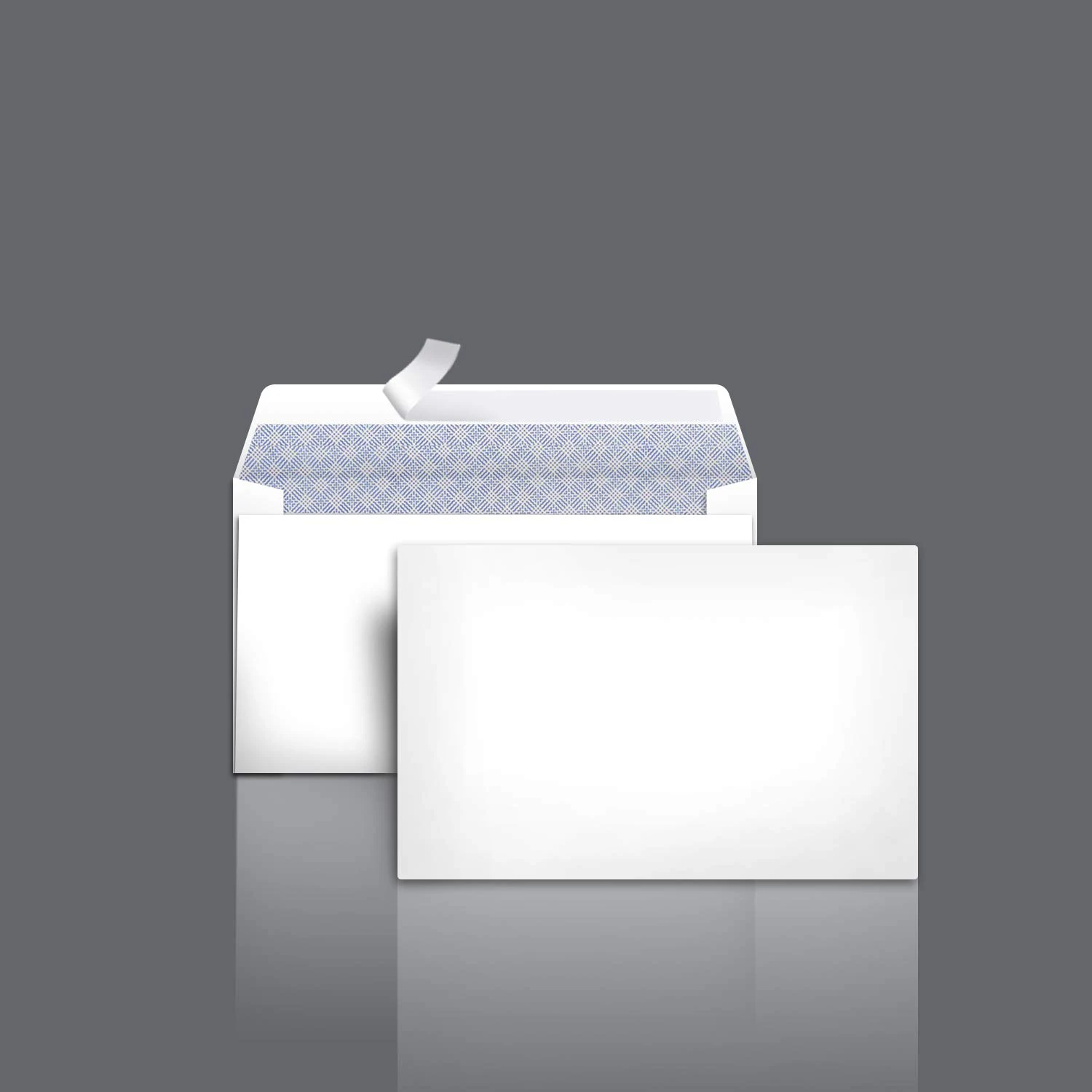 Wholesale customization Basics #6 3/4 Security-Tinted Envelopes with Peel and Seal Envelopes Letter