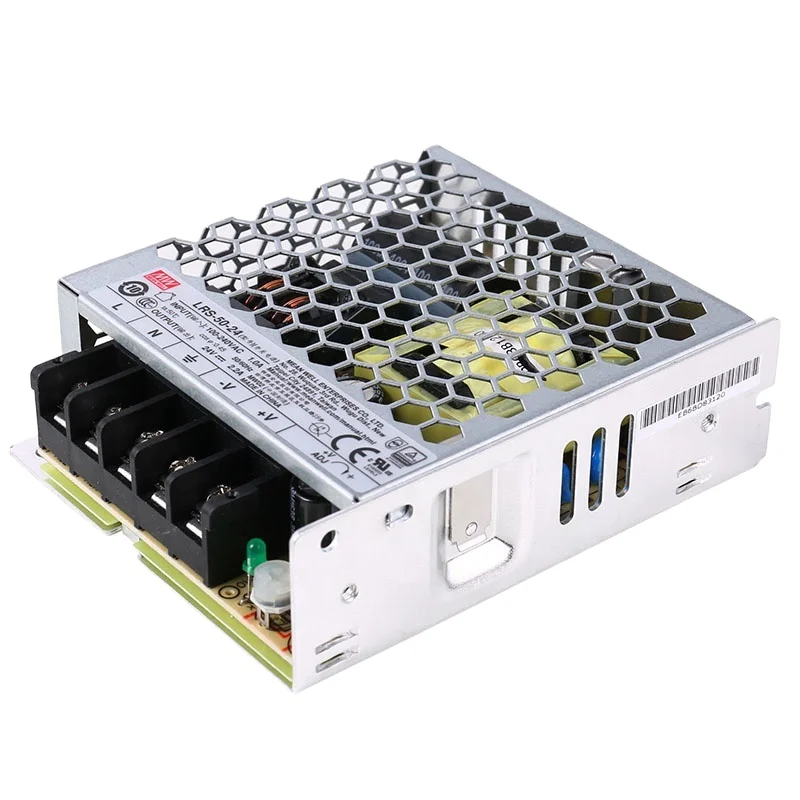Meanwell lrs-50-24 52.8w 24v 2.2A 1hu built-in Metal Case Switching Power Supply Transformer Driver for led Strips