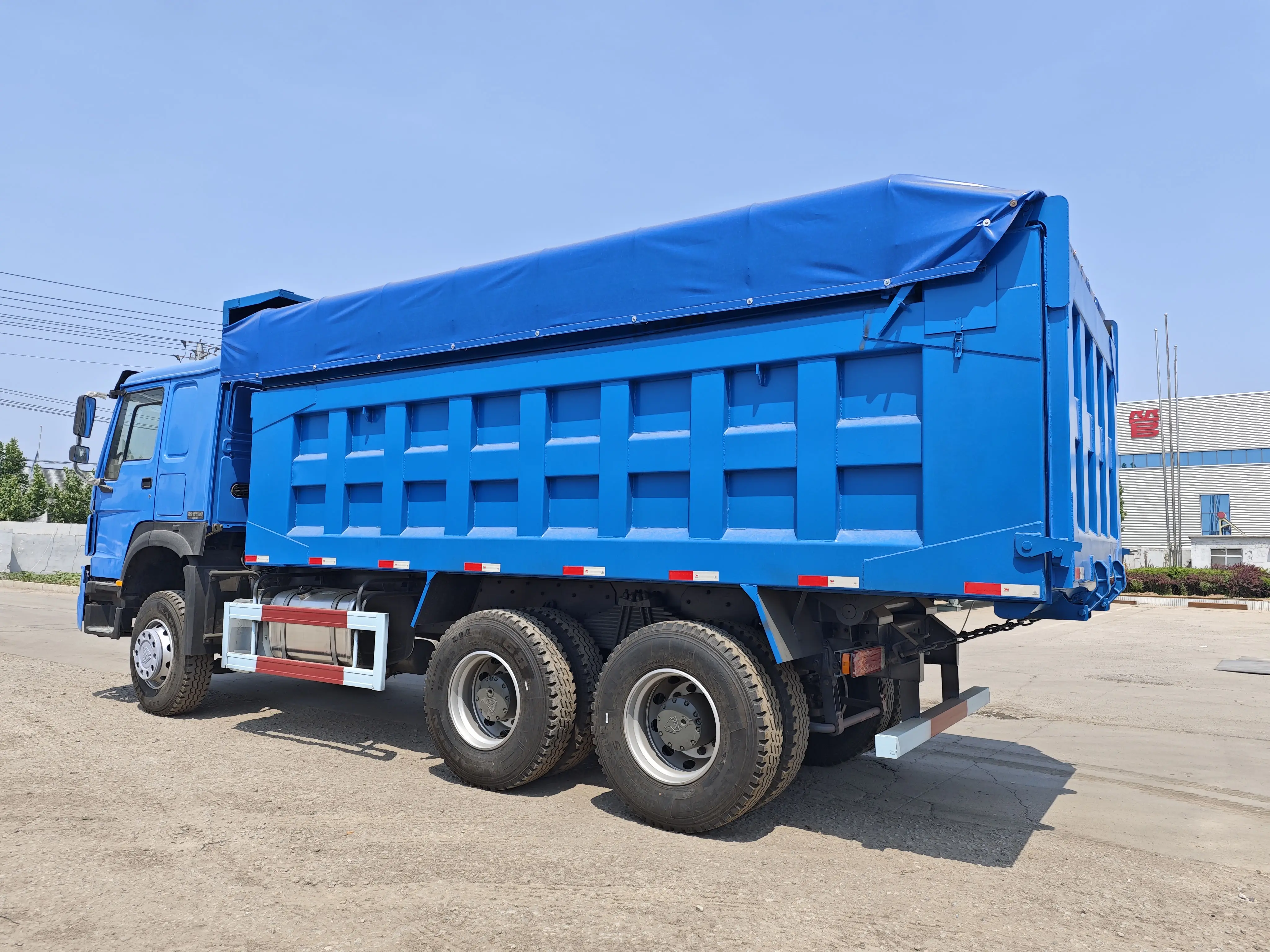 Low Price Sinotruk Shacman Isuzu 371HP 375HP Truck Dumper 6*4 10Tires HOWO Used Dump Truck 30Tons Camion Truck for Sale