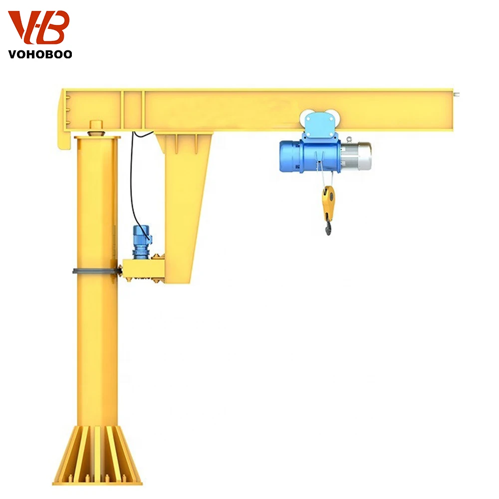500kg cheap price engine lifting davit jib crane for sale
