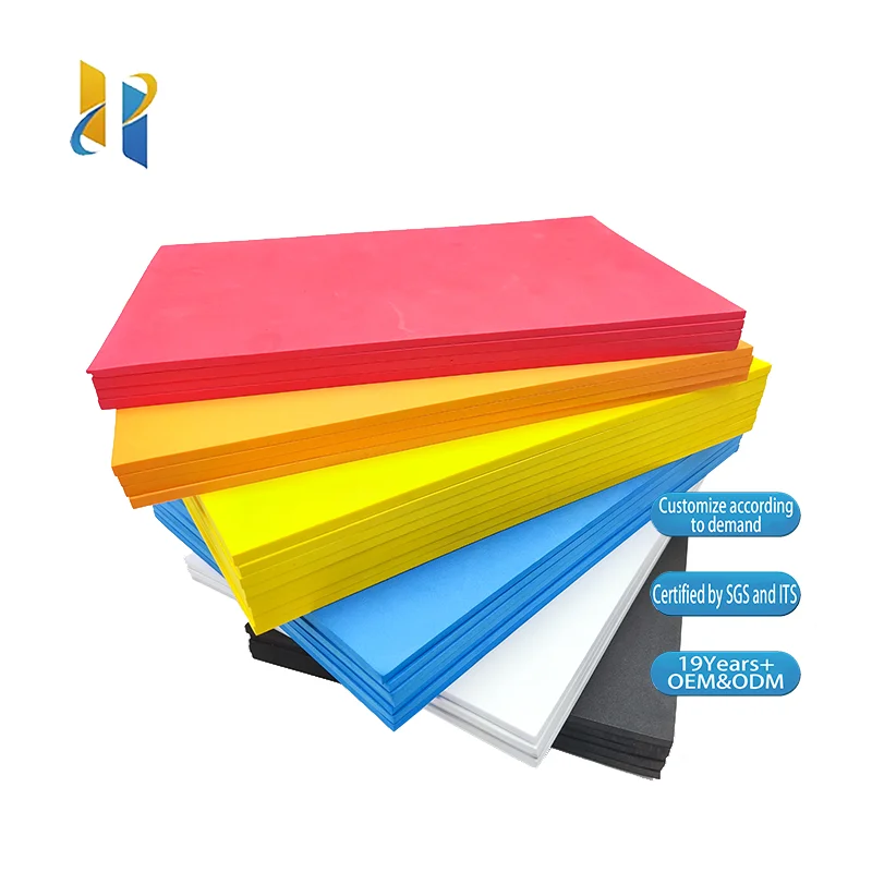 Factory Supply Rubber Color EVA Foam Sheet goma eva foamy